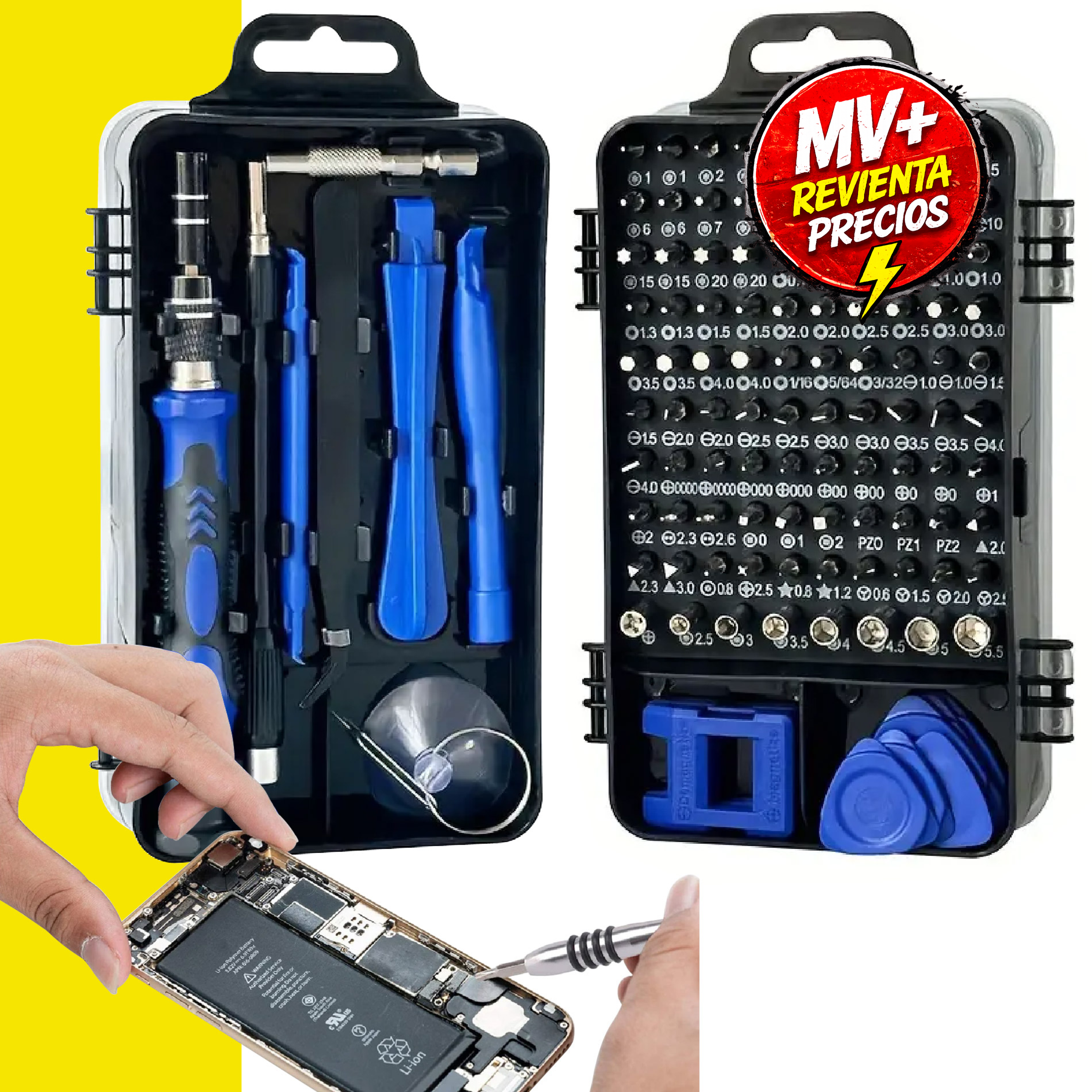 Kit Destornillador De Precisión 110 en 1